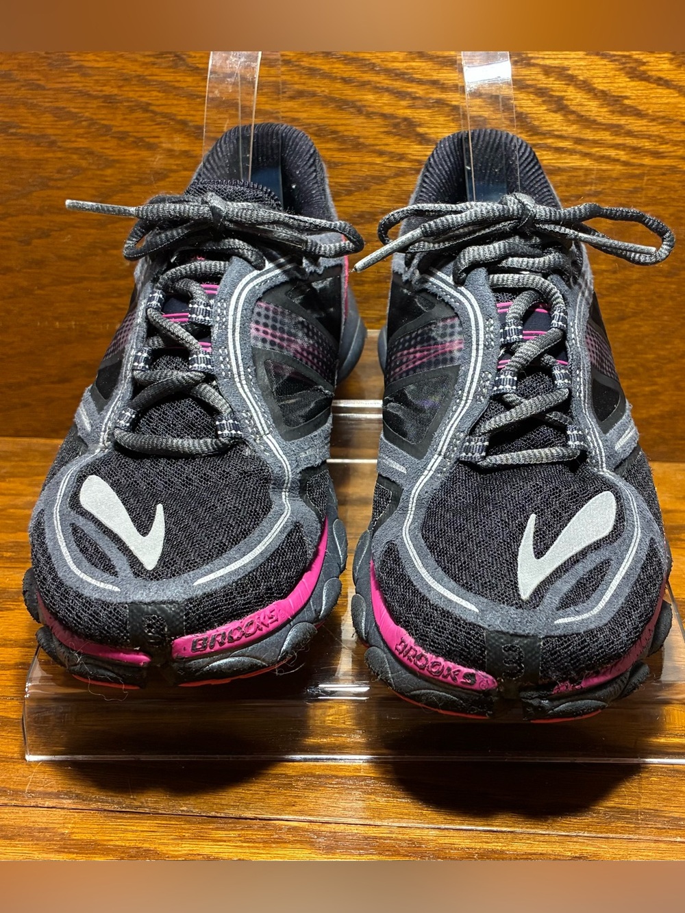 Brooks PureFlow 3 Running Shoes Black Pink Women’s 7.5 - Picture 6 of 12